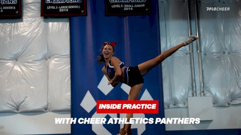 Behind The Claw: An Inside Look At Practice With Cheer Athletics Panthers!