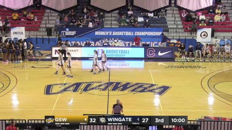 Replay: Wingate Vs. Georgia Southwestern | NCAA DII Women's Southeast Regional