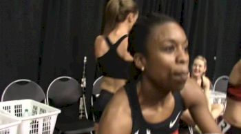 Treniere Moser happy with her training and where she is right now at New Balance Indoor Grand Prix