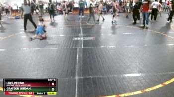 65 lbs Quarterfinal - Grayson Jordan, SCSOW vs Luca Perino, Eastside Youth Wrestling