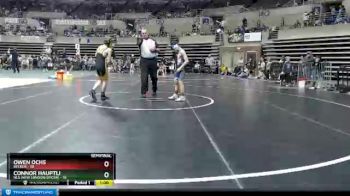 88 lbs Semis (4 Team) - Owen Ochs, Becker vs Connor Hauptli, NLS (New London/Spicer)
