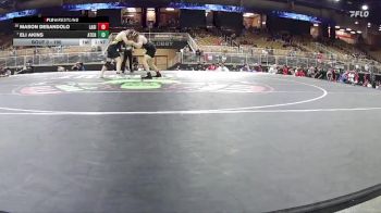 190 lbs Champ. Round 2 - Eli Akins, Athens Christian vs Mason Desandolo, Lake Gibson