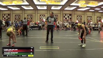 125 lbs Finals (8 Team) - Chris Delaplain, Shore Thing vs MAKSIM PANDORF, Elite Wrestling