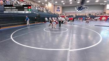 152 lbs Cons. Round 3 - Anabel Campos, Bryan vs Isobella Cook, Princeton