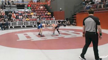 120 lbs Quarterfinal - Ryley Correll, Brentwood Academy vs Brody Connell, McCallie School