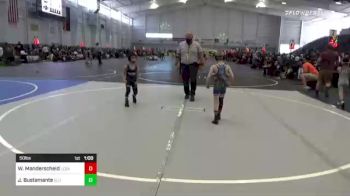 50 lbs Round Of 16 - Waylon Manderscheid, Legacy Elite WC vs Jonathan Bustamante, Elite Force