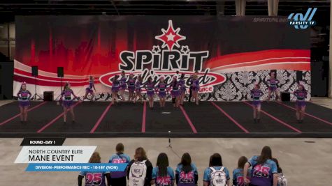 North Country Elite - Mane Event [2024 L3.1 Performance Rec - 10-18Y (NON) Day 1] 2024 Spirit Unlimited Harrisburg Challenge