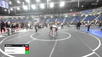 94 lbs Rr Rnd 3 - Sophia Rodriguez, Victory WC vs Jamisyn Schroeder, Pit Crew Wrestling