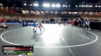 125 lbs Round 2 - Christian Day, Cocoa Beach Wrestling Club vs Tret Skoog, Attack Wrestling Club