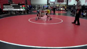 106 lbs Round 3 - Cole Kasparek, Clear Creek-Amana vs Dallas Bayler, Marion