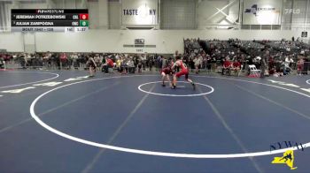 128 lbs Quarterfinal - Jeremiah Potrzebowski, Club Not Listed vs Julian Zampogna, Olean Wrestling Club
