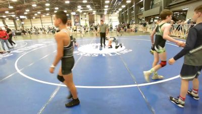 110 lbs Quarterfinal - Thayer Larson, Illinois Orange & Blue vs Nolan Haggerty, POWA