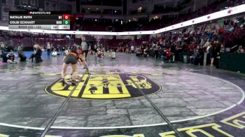 125 lbs Cons. Round 3 - Colbi Eckhart, Middleton vs Natalie Ruth, Meadows Valley