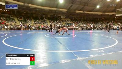 73 lbs Consi Of 16 #1 - Kendric Trout-Palomo, Nebraska Elite vs Saul Heist-Levine, Bozeman Wrestling Club