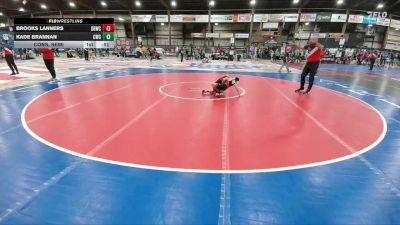 60 lbs Cons. Semi - Kade Brannan, Coyote Wrestling Club vs Brooks Lanners, Dakota Boyz Wrestling Club