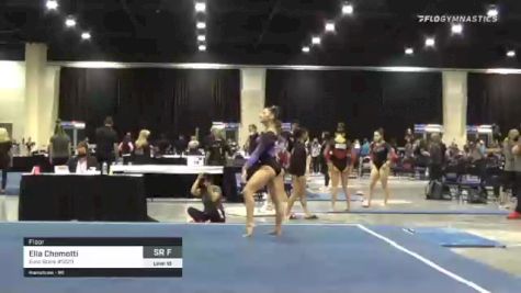 Ella Chemotti - Floor, Euro Stars #1223 - 2021 USA Gymnastics Development Program National Championships