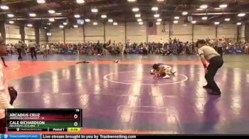 76 lbs Round 1 - Arcadius Cruz, Agression Legionaries vs Cale Richardson, Oklahoma Outlaws