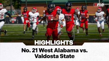 West Alabama vs Valdosta State Football Highlights | 2025 GSC Football