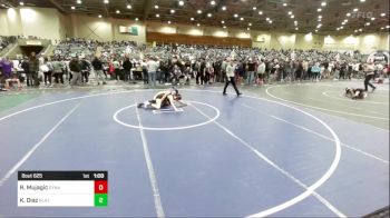 114 lbs Semifinal - Richard Mujagic, Dynasty WC vs Kane Diaz, Blazers WC