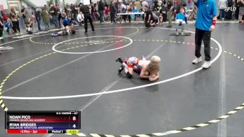 62 lbs Cons. Round 4 - Noam Pico, Pioneer Grappling Academy vs Ryan Bridges, Avalanche Wrestling Association