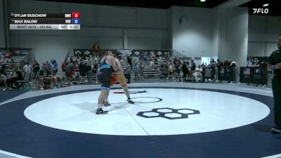 130 kg Cons. Quarters - Dylan Buschow, Mustang Wrestling Club vs Max Balow, Viking RTC