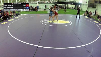 130 lbs Lana Nguyen, California Blue vs Kylie Benoit, Indiana