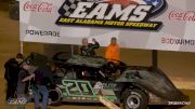 Jimmy Owens Reacts After Winning National 100 Saturday Prelim Feature