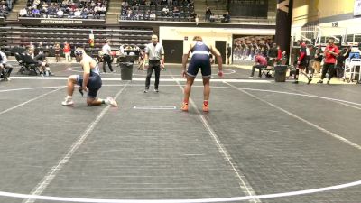 285 lbs Quarterfinal - Greg Kerkvliet, Penn State vs Billy McChesney, Columbia