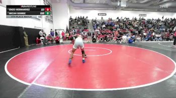144 lbs 5th Place Match - Enzo Hernandez, Jefferson vs Micah Gomez, Greeley West