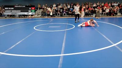 106-107 lbs Round 1 - Rex Allen, Sandy Creek vs Landry Hermance, Sunrise