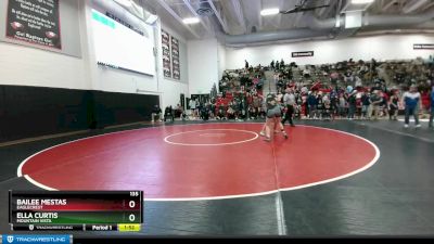 135 lbs Quarterfinal - Ella Curtis, Mountain Vista vs Bailee Mestas, Eaglecrest