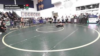 150 lbs Cons. Round 2 - Justin Shnayderman, Beverly Hills vs Matthew Centeno, Esperanza