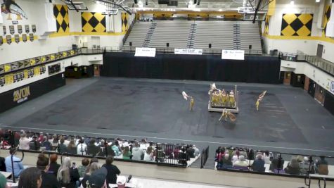 Mt. Vernon HS (Fortville) "Fortville IN" at 2025 WGI Guard Mideast Power Regional