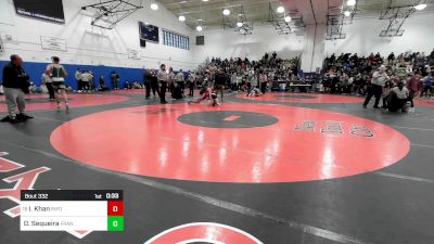 145 lbs Consi Of 16 #2 - Ibrahim Khan, Information Technology -PSAL vs Daniel Sequeira, Francis Lewis-PSAL