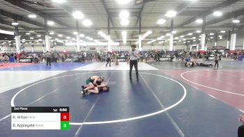 86 lbs 3rd Place - Rigdon Hilton, Rkda vs Brodi Applegate, Show Low