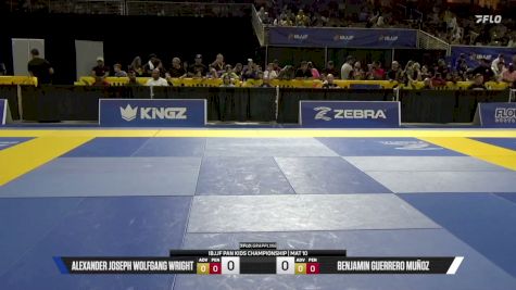 Benjamin Guerrero Muñoz vs Alexander Joseph Wolfgang Wright 2026 Pan Kids Jiu-Jitsu IBJJF Championship