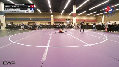 106 lbs Semifinal - Daniel L Aguilar, Texas vs Christian Alvarez, Paradigm Wrestling