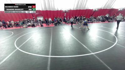 16U Boys - 165 lbs Champ. Round 1 - Maximus Ward, Myrmidon Wrestling vs Deandre Swancutt, Minnesota