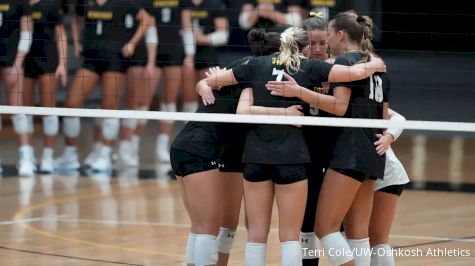 D3 Women's Volleyball Rankings: Wisconsin-Oshkosh Drops, ETBU Rising
