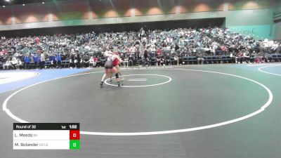 110 lbs Round Of 32 - Livia Meeds, Bear River vs Mya Bolander, Idaho Falls