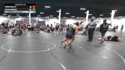 140 lbs Round 3 (6 Team) - Owen Kelley, Mat Warriors vs Noah Mendez, Parabellum WA