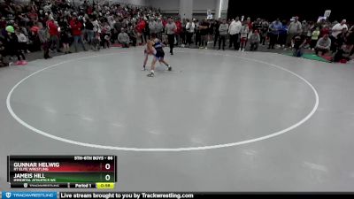 86 lbs Champ. Round 1 - Gunnar Helwig, RT Elite Wrestling vs Jameis Hill, Immortal Athletics WC