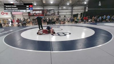 61 kg Champ. Rd Of 64 - Marlo Clark, Indiana RTC vs Blaine Frazier, Indiana RTC