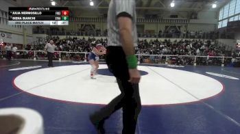 145 lbs 3rd Place Match - Julia Hermosillo, Freedom vs Siena Bianchi, Stuart Hall