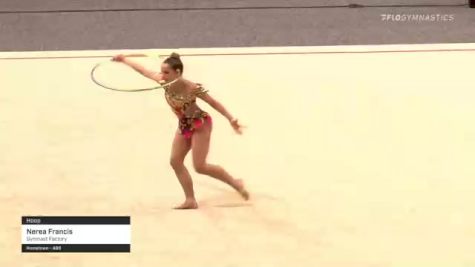 Nerea Francis - Hoop, Gymnast Factory - 2021 USA Gymnastics Championships