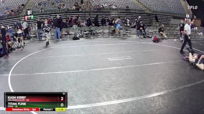 160 lbs Round 5 (6 Team) - Kash Kirby, Oklahoma Elite vs Titan Funk, Utah