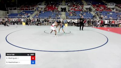 113 lbs Rnd Of 128 - Cesar Rodriguez, CT vs Garen Keshishian, CA