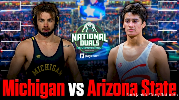 Michigan Wrestling vs Arizona State National Duals Preview & Predictions