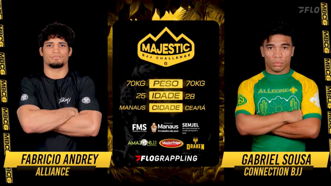 Fabricio Andrey vs Gabriel Sousa | Majestic BJJ Challenge 6