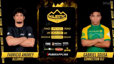 Fabricio Andrey vs Gabriel Sousa | Majestic BJJ Challenge 6